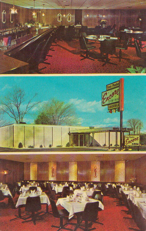 Ernie Pisulas Encore - Old Postcard View (newer photo)